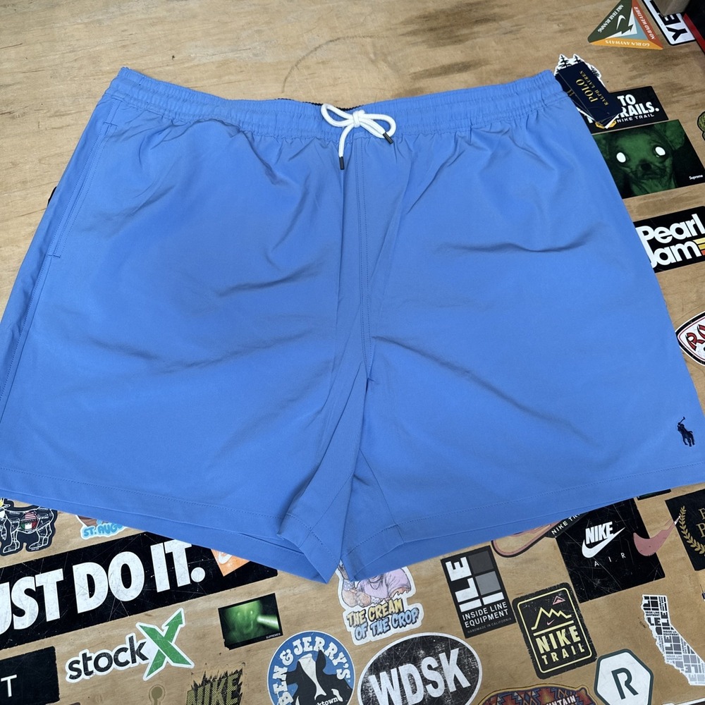 Polo RALPH LAUREN Big & Tall Bathing Suit Blue‎ Size 2XB NWT MSRP $85 Classic